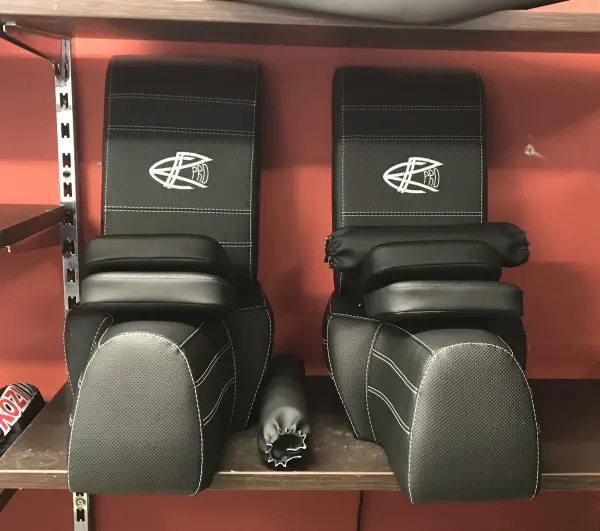 Upholstery seats black