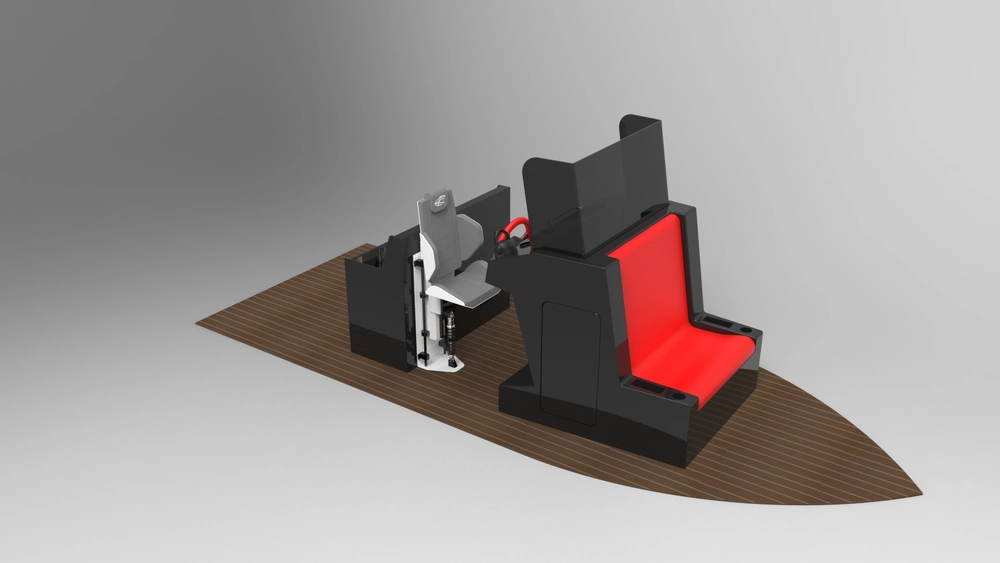 ERpro Suspension Seat CH-T6C Rendering